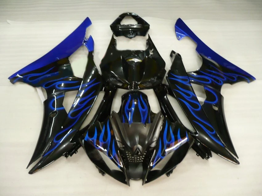 Комплект обтекателей под давлением для YAMAHA YZFR6 08 09 10 12 14 15 YZF R6 2008 2010 2015 черный