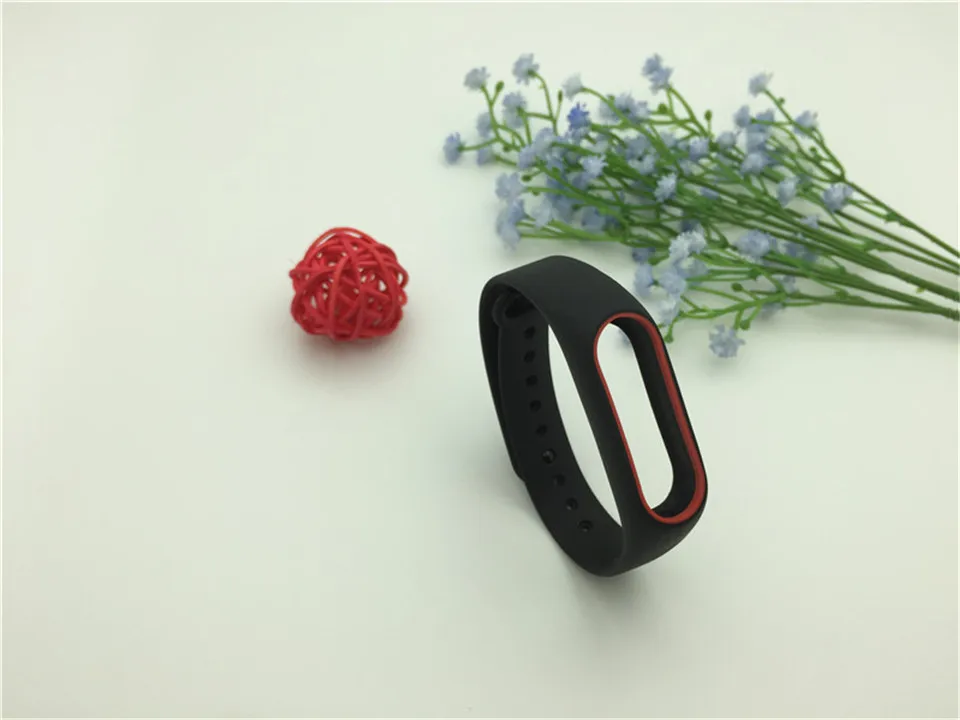 Цветные силиконовые ремешки на запястье для Xiaomi Mi Band 2 спортивные | Электроника