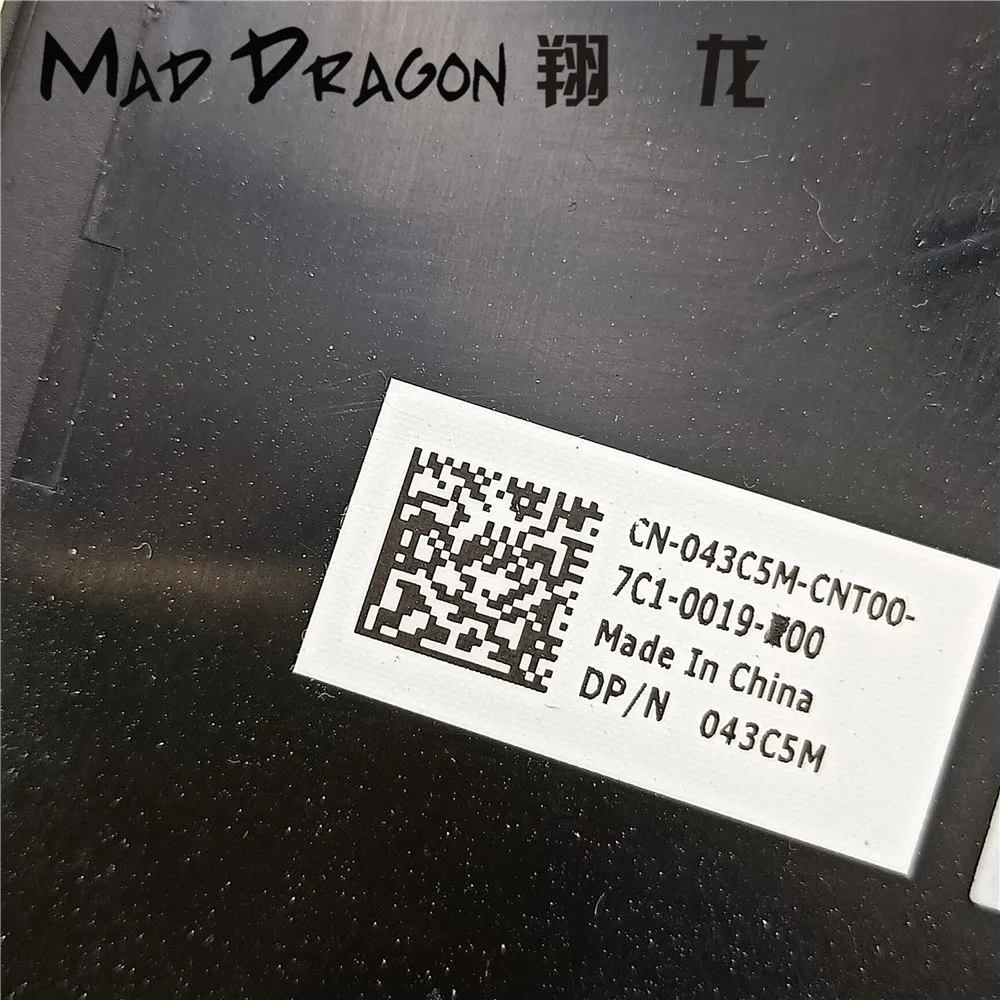Бренд MAD DRAGON, новинка, чехол для ноутбука, крышка для двери, нижняя крышка, задняя крышка для Dell Alienware 15 R4 AW15 R4 043C5M 43C5M