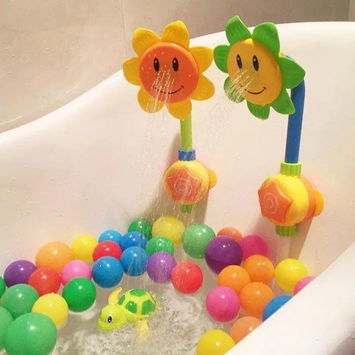 Детская забавная водяная игра игрушка для ванны ванна купания смеситель душа