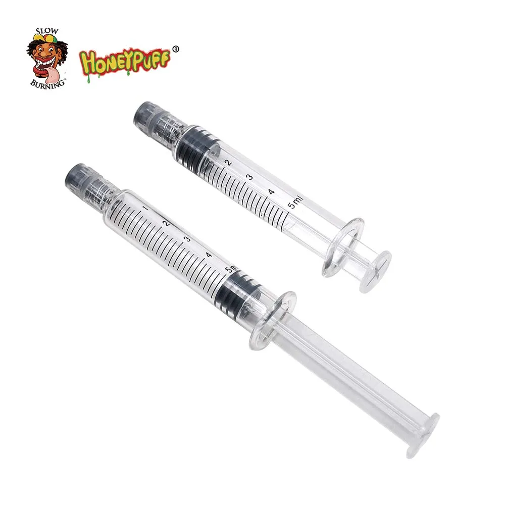 HONEYPUFF 1 мл 2,25 мл 3,5 мл типы стеклянных шприцов для КБР Vape картридж одноразовый инжектор КБР масляный шприц инжектор Cartri