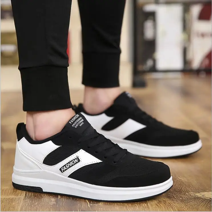 High Quality Fashion Men Breathable Casual Shoes Men's Luxury Branded Designer Male Rubber Sole Zapatillas | Обувь