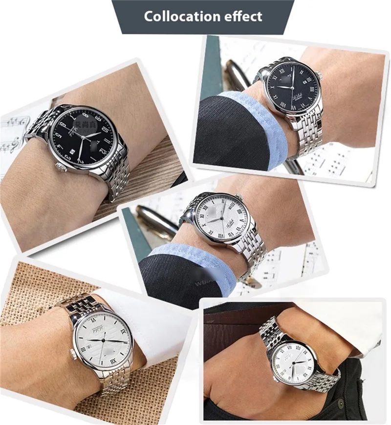Браслет ISUNZUN из нержавеющей стали для часов Tissot серии 1853 металлический браслет 19 мм Ширина ремешки для часов ремень классические ремешки для мужчин