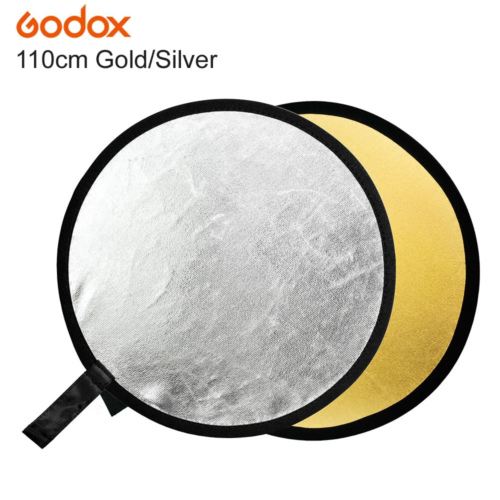 

Светоотражатель Godox складной 2-в-1, 110 см, 43 дюйма