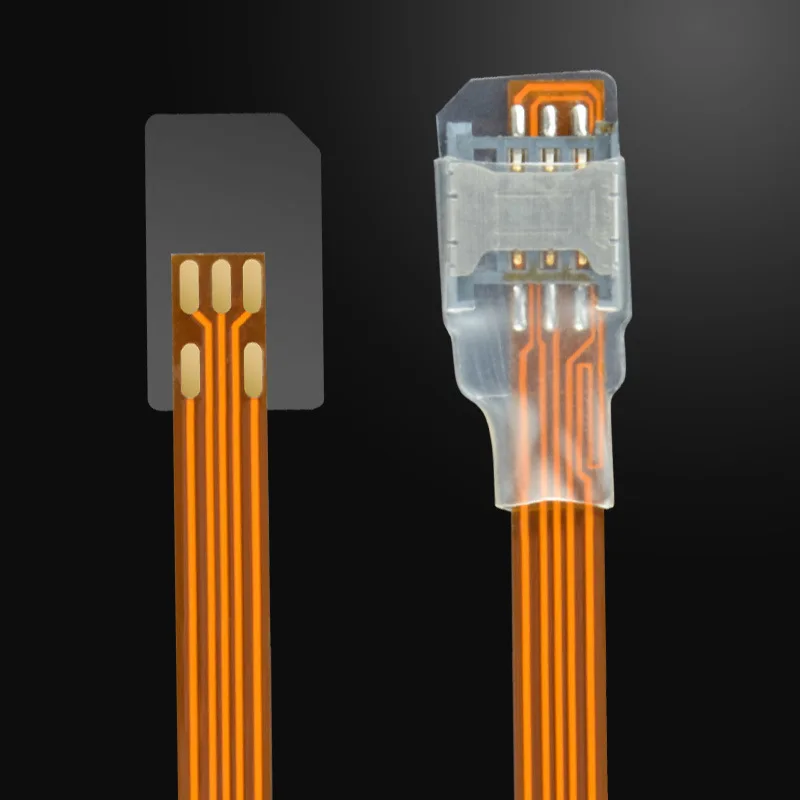 Удлинительный кабель переходник для телефона Android SIM карты обратный разъем Micro Card