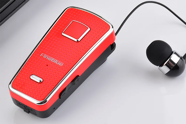Портативные наушники вкладыши Fineblue F970 беспроводные Bluetooth с зажимом для шеи