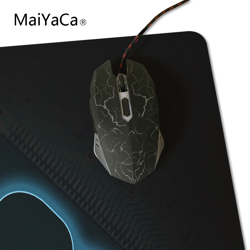 MaiYaCa дизайн компьютерные скоростные коврики для мыши Rakoon R игровой коврик для мыши резиновый геймер Мягкий комфортный коврик для мыши