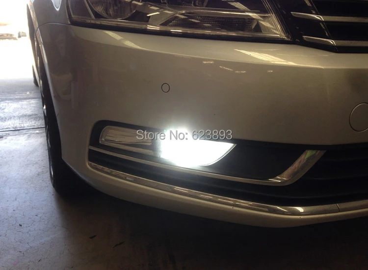 Бесплатная доставка 2x без ошибок светодиодный DRL дневный ходовой дневной