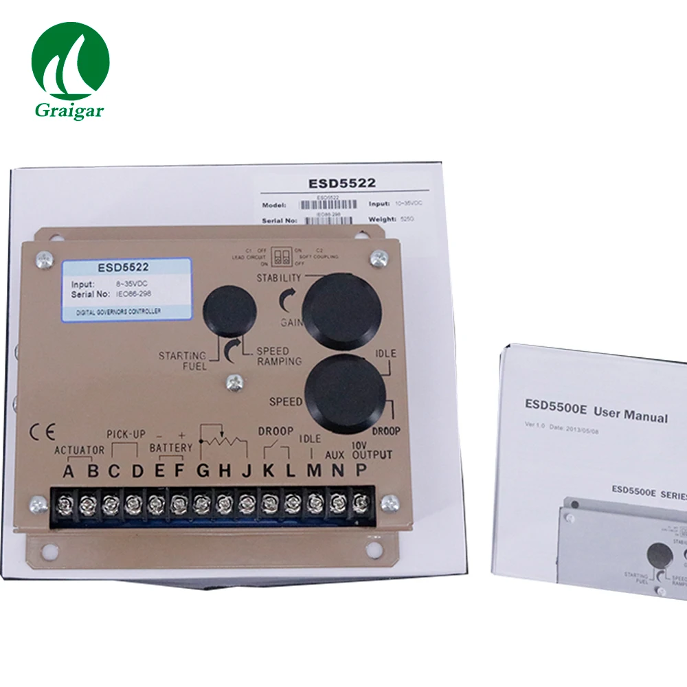 Блок управления скоростью генератора ESD5522 ESD Smart Control ler ESD5522|Детали и аксессуары| |