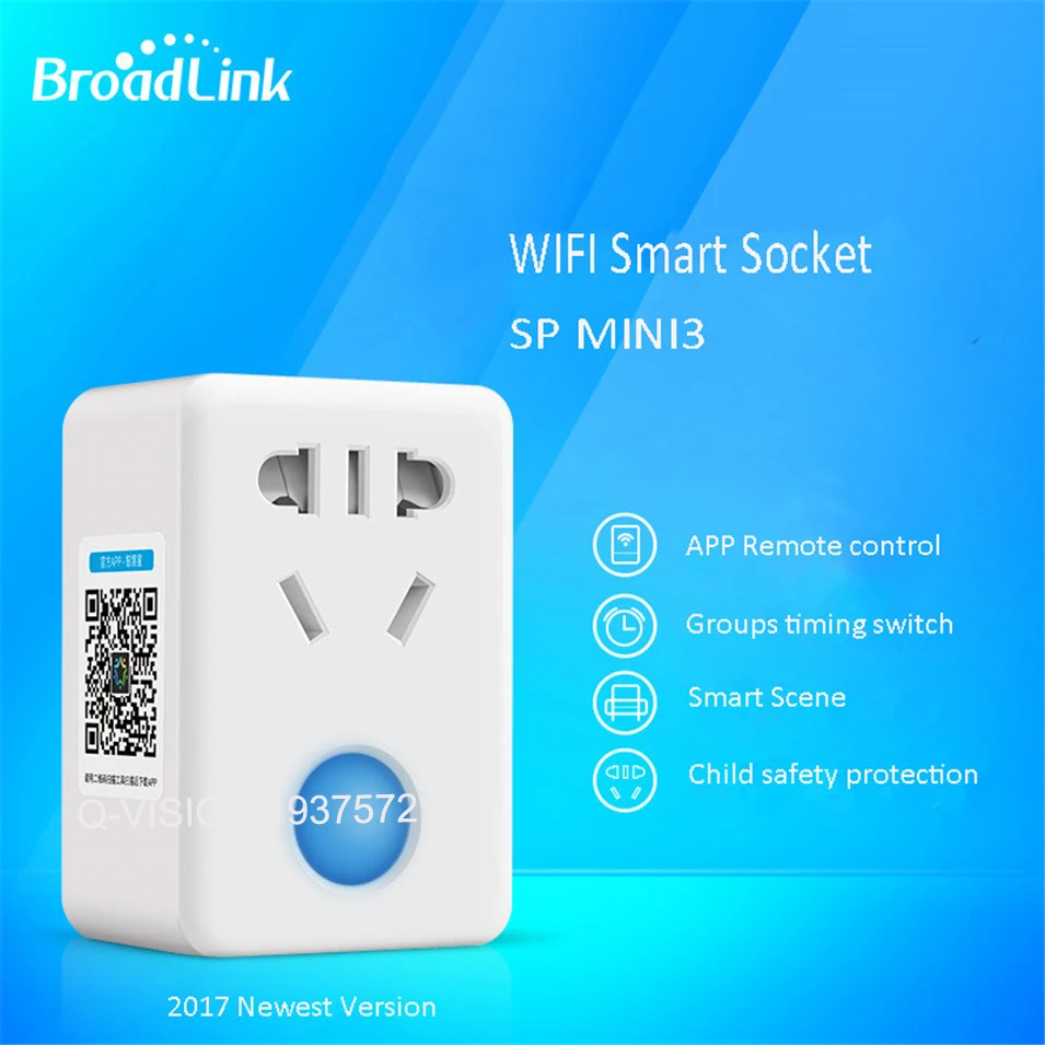 Broadlink SP Mini3 умный Wi-Fi беспроводной пульт дистанционного управления разъем питания