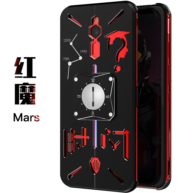 Роскошный металлический алюминиевый чехол Nubia Red Magic для ZTE 3 NX629J NX619J накладка 3S