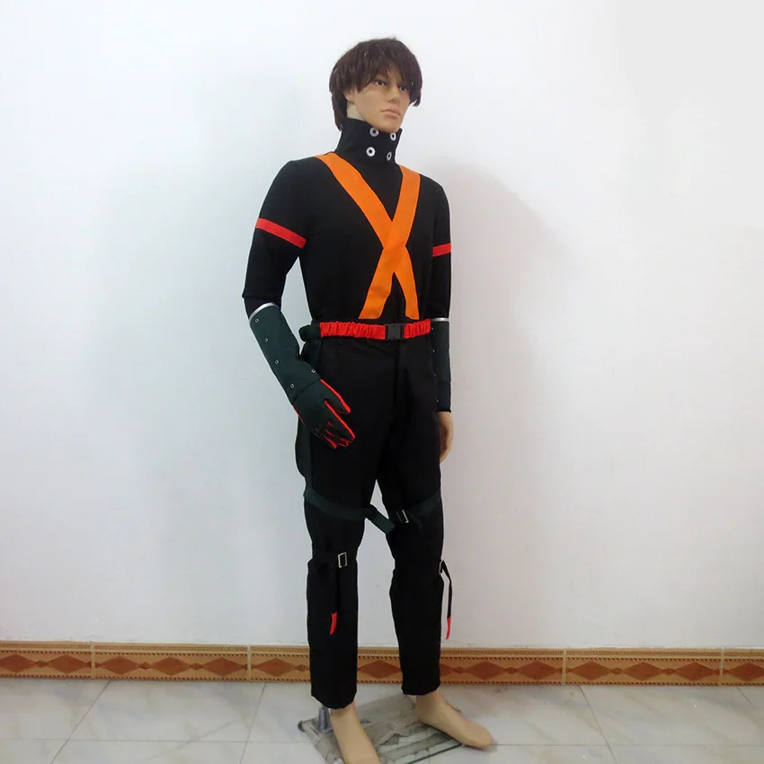 My Hero academic Boku no Bakugou Katsuki Cos костюм для костюмированной вечеринки на Рождество
