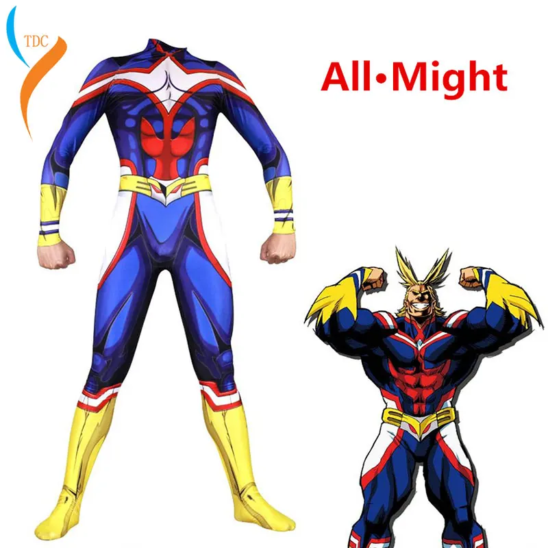 

Мой герой Академия все может Косплей Костюм Zentai лайкра спандекс синий полный изысканный боди комбинезон Комбинезоны