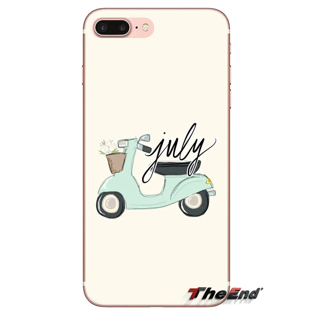 Милый рисунок езды для iPod Touch Apple iPhone 4 4S 5 5S SE 5C 6 6S 7 8 X XR XS Plus MAX мягкие прозрачные