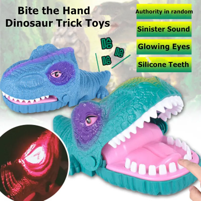 

Creative Practical Jokes Dinosaur Dentist Game Toy Mouth Tooth Alligator Bite Hand Family Games Classic Biting Hand Finger Toys