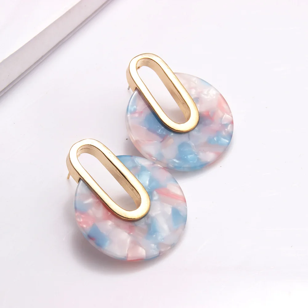 2019 модные новые европейские и американские стильные геометрические ацетатные