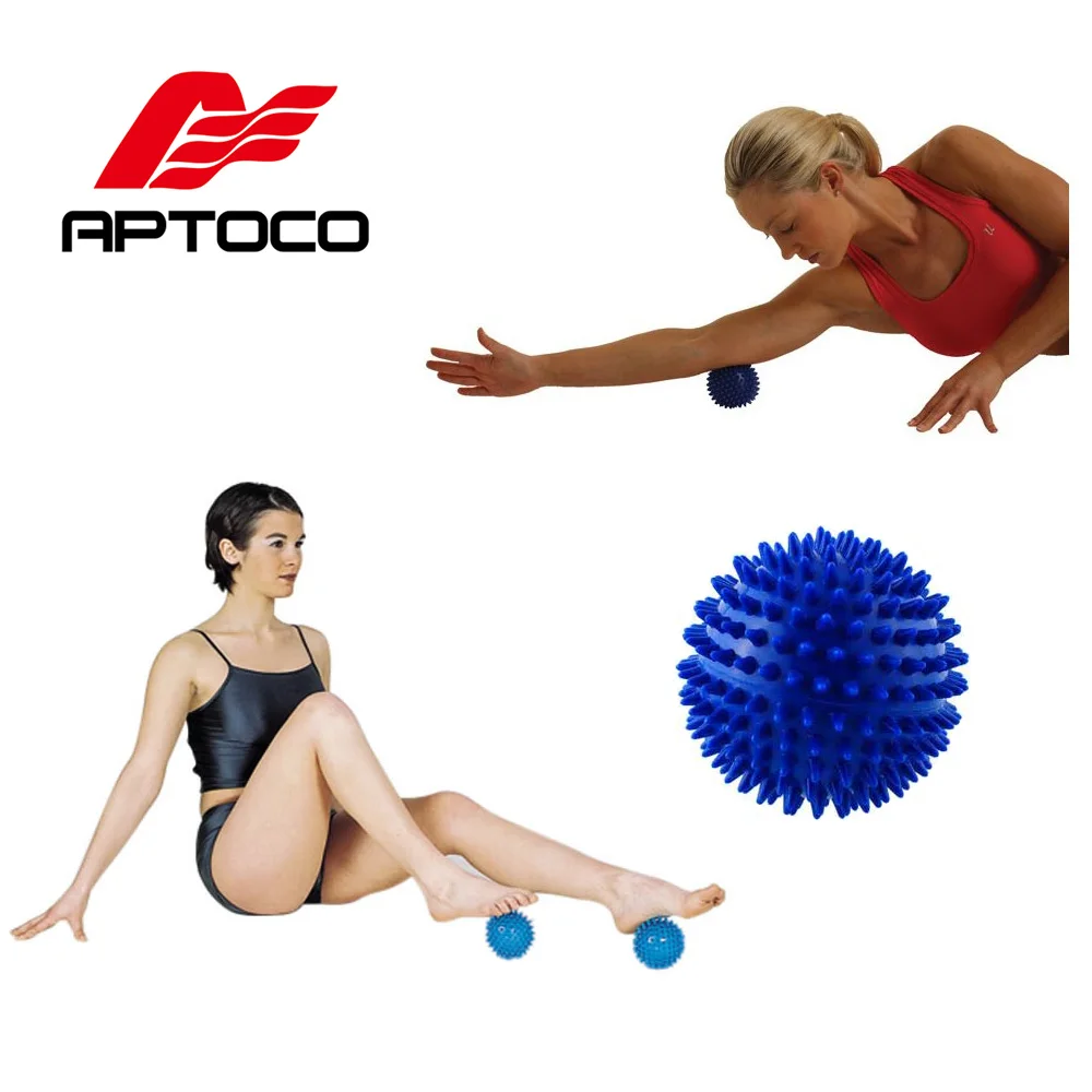 Массажные шарики Aptoco 7 см массажер для разминания шеи плеч спины ног спинковый