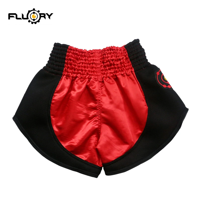Fluory Ретро Вышивка Патчи Шорты 100% полиэстер Школа одежда Штаны унисекс mma