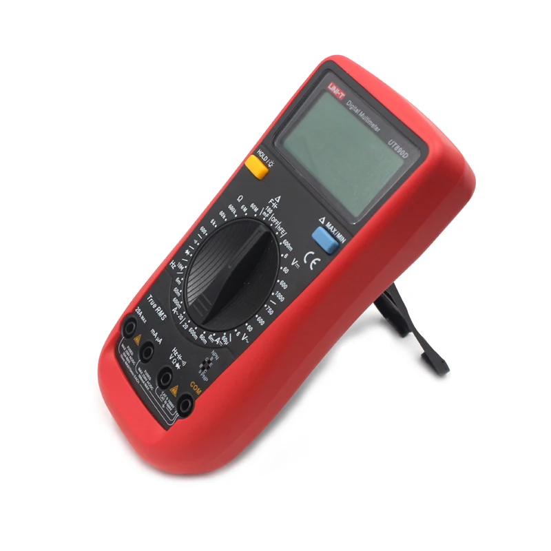UNI-T UT890D Цифровой мультиметр истинный RMS AC/DC Вольтметр Амперметр 6000 счетчиков