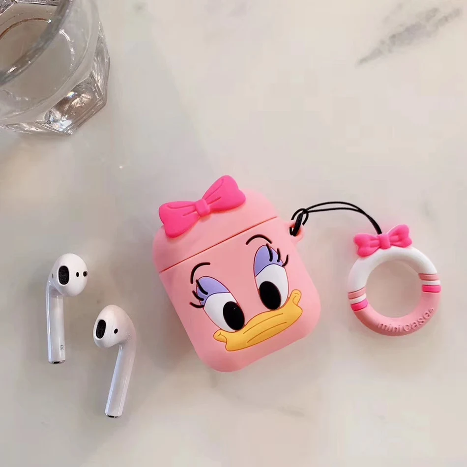 11 Чехол для наушников для Airpods, силиконовый чехол, Мультяшные милые чехлы для наушников для Air Pods, чехол s для Apple, Earpods, наушники, аксессуары 2 - Цвет: 11