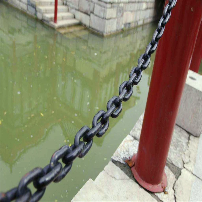 Оптовая продажа с завода длинная сварная черная оцинкованная цепь диаметром
