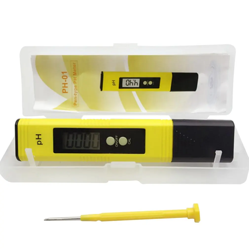 Портативный PH кислотность метр Высокая Точность 0 01 цифровой ЖК аквариум Вода рН