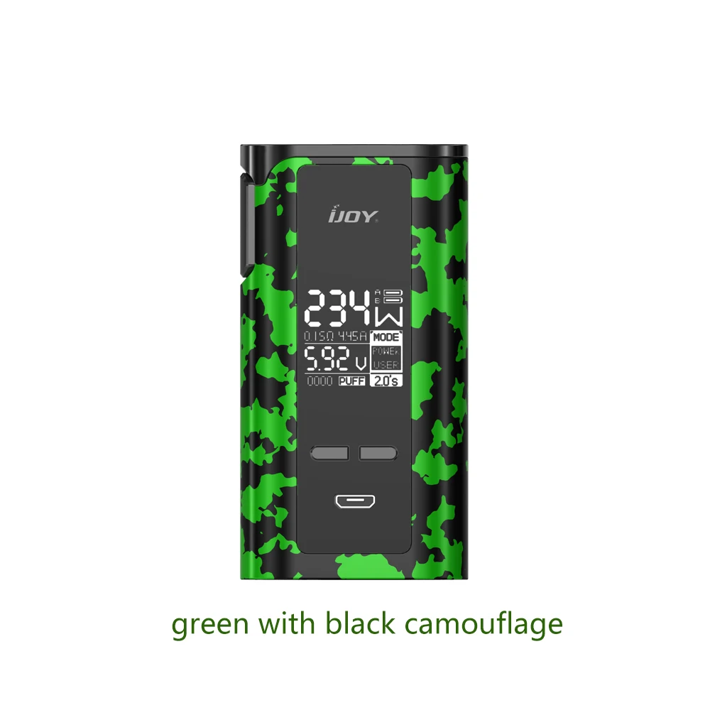 Оригинал IJOY капитан PD270 новый мод двойной 20700/18650 аккумулятор 234 Вт новая коробка mod