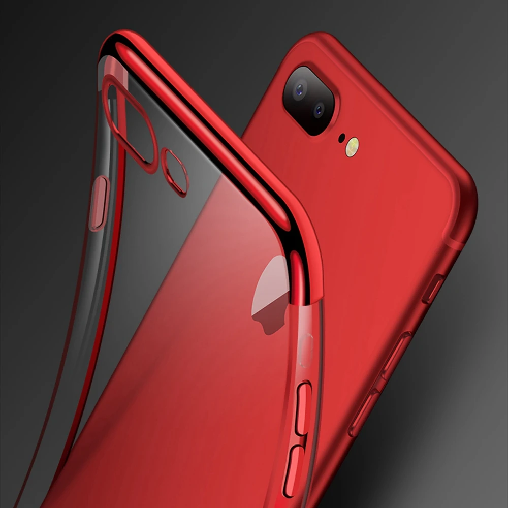 Roybens чехол для iPhone 7 Plus горячий сухой глиттер Ультратонкий Мягкий ТПУ телефонные