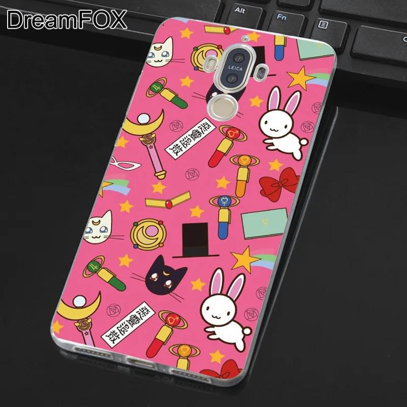 DREAMFOX L350 Сейлор Мун Мягкий ТПУ силиконовый чехол для huawei mate Nova 2 9 10 20 30 Lite Pro Plus |