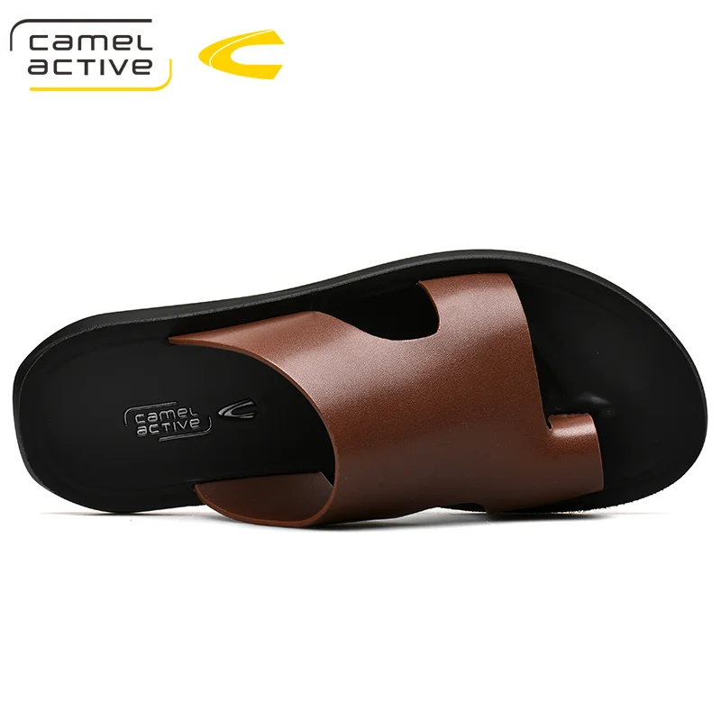 Мужские шлепанцы Camel Active летние Нескользящие на плоской подошве пляжная обувь