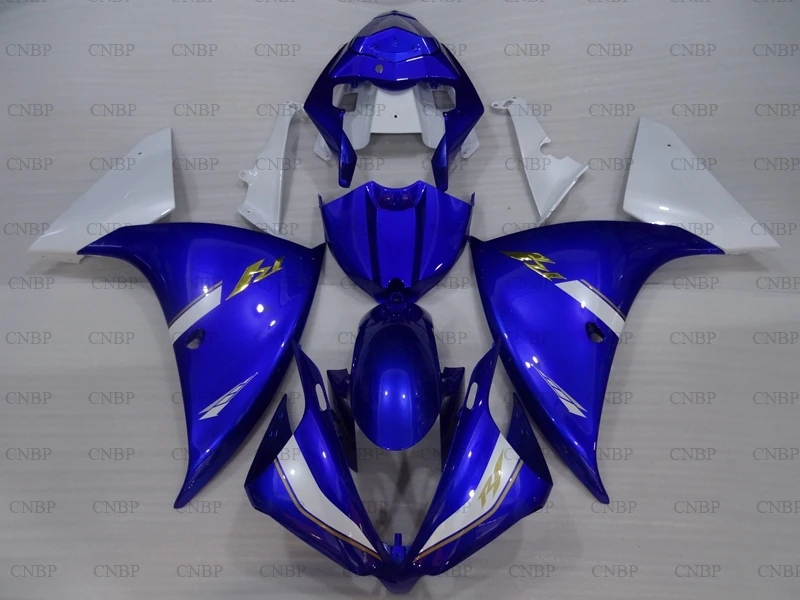 YZF R1 2012 - 2014 кузов YZF1000 комплекты Синий Белый Abs обтекатель |