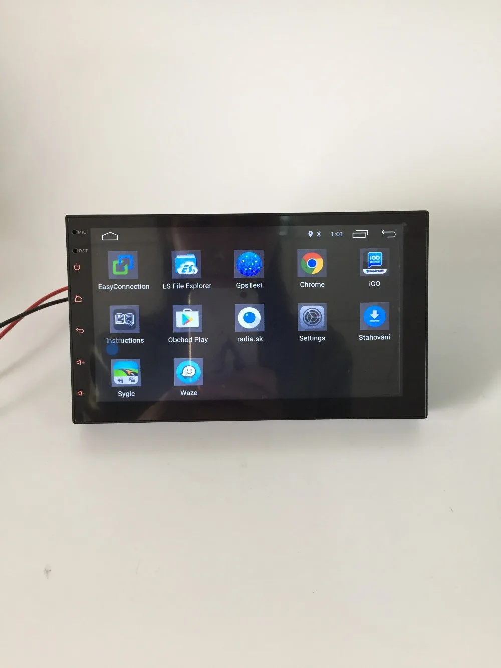 " Android 9 Автомобильный gps навигатор для Универсальный, 3g, wifi, руль, сенсорный экран, карта