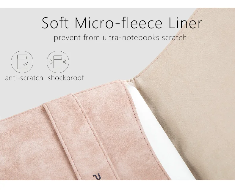 No Hasp Laptop Sleeve for Xiaomi mi notebook pro 15.6, Women Men Laptop Bag for Xiaomi Air 12.5 13.3 13 Notebook Case