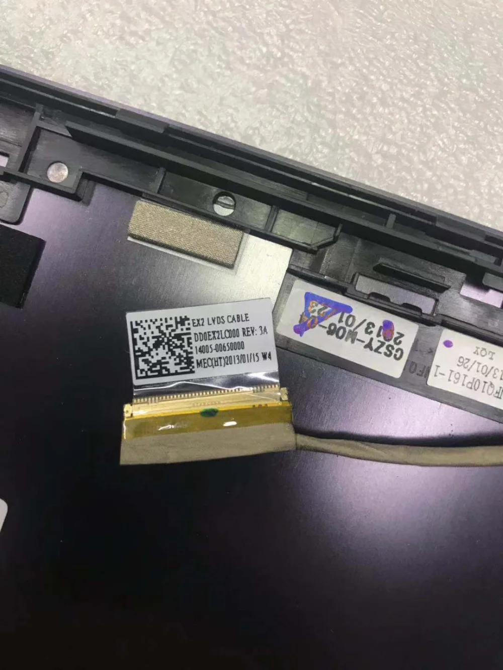 Оригинальный чехол для asus vivobook X202 X202E S200 S202 верхняя крышка экрана петля камера