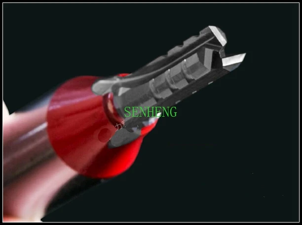 1 шт. 1/2*6*22 три флейты TCT Прямой бит ЧПУ фрезы Деревообрабатывающие инструменты