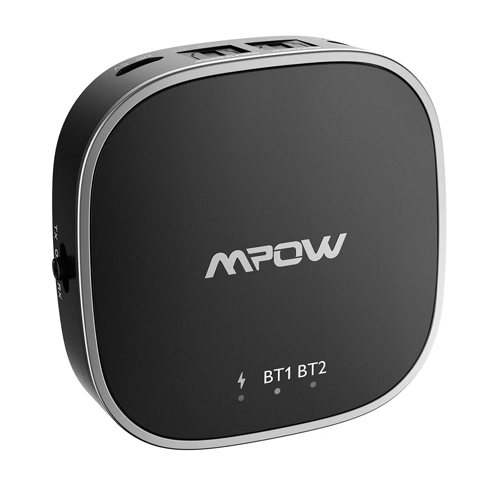 Mpow Bluetooth 5,0 приемник передатчик APTX/APTX HD/APTX LL беспроводной адаптер с цифровым оптическим Toslink Aux кабель подключения