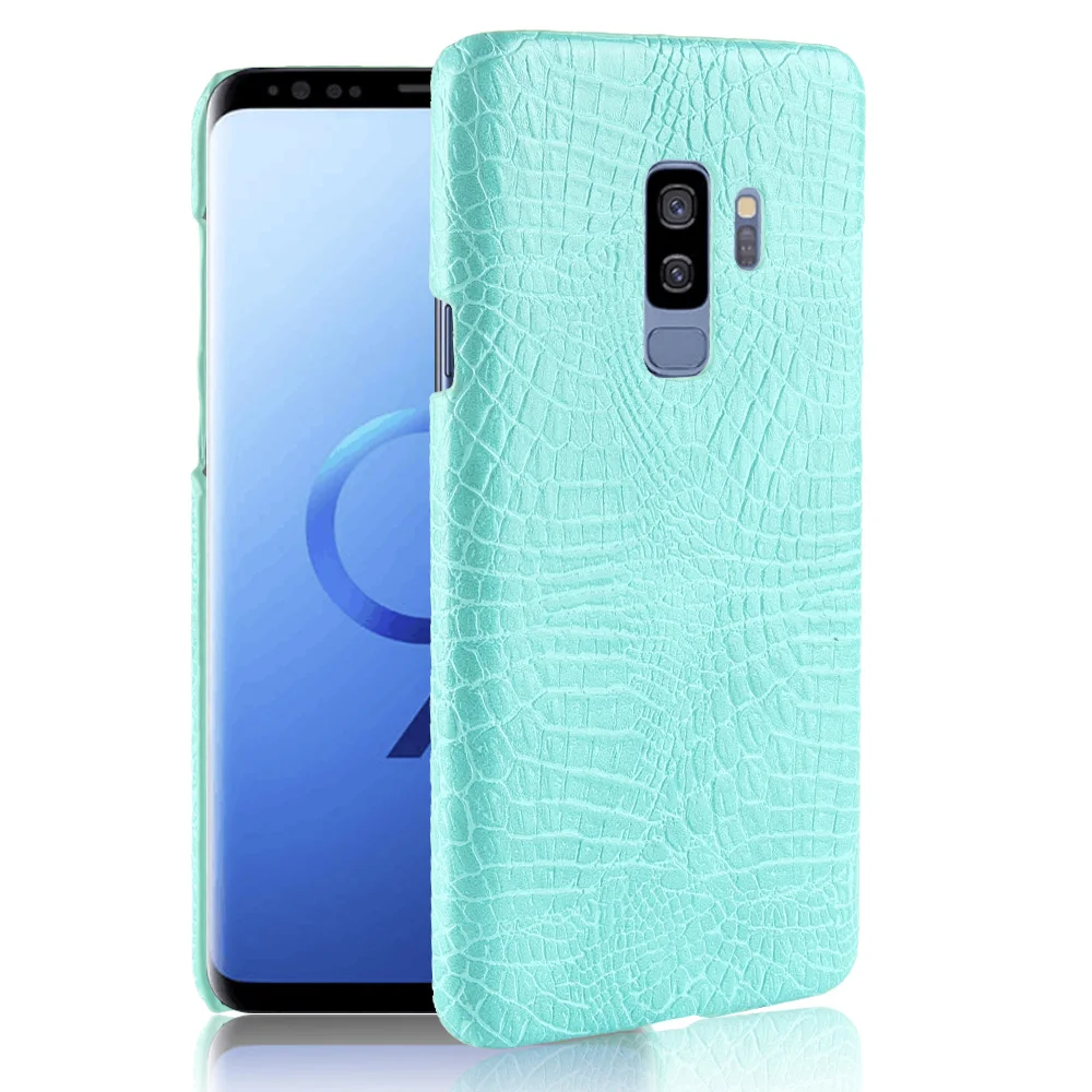 Крокодилья кожа змеи текстура кожаный чехол для samsung Galaxy S9 плюс S8 S7 S6 края крышки с
