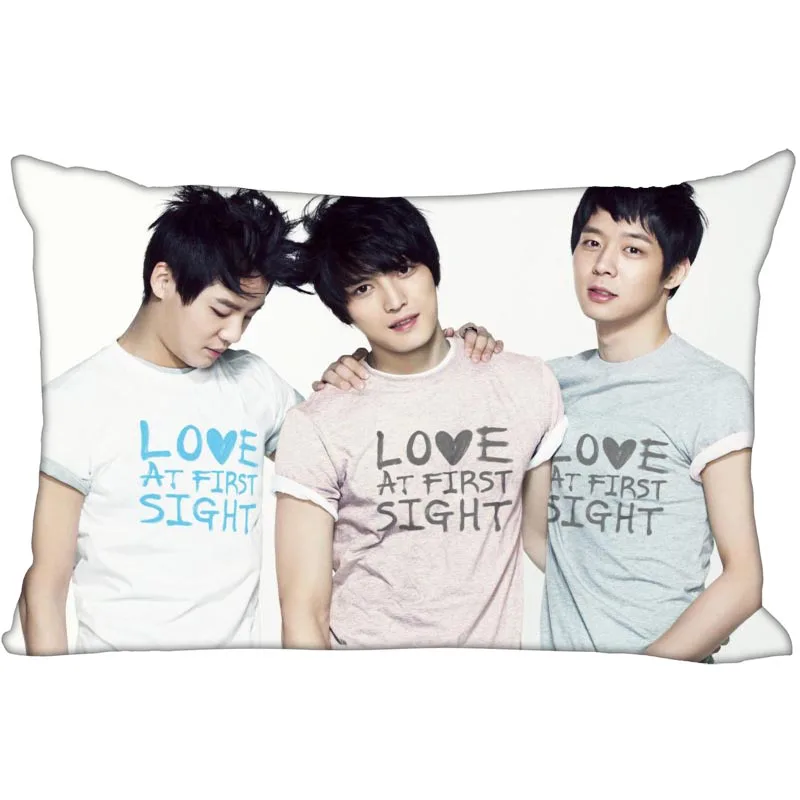 8 Новое поступление KPOP star на заказ JYJ напечатанная атласная наволочка индивидуальный логотип две стороны больше размер 35x45 см, 40x60 см, 50x75 см - Цвет: 8
