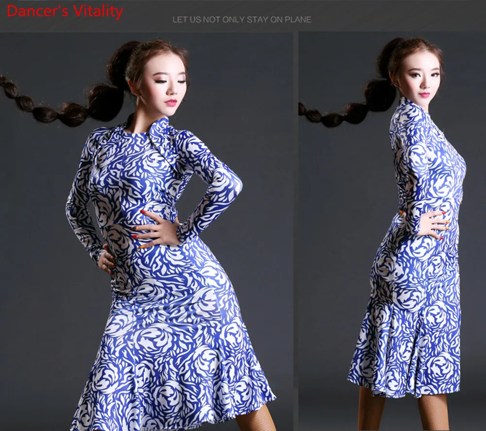 Hc dance 2018 Одежда для танцев Брендовая Женская одежда с длинными рукавами фламенко