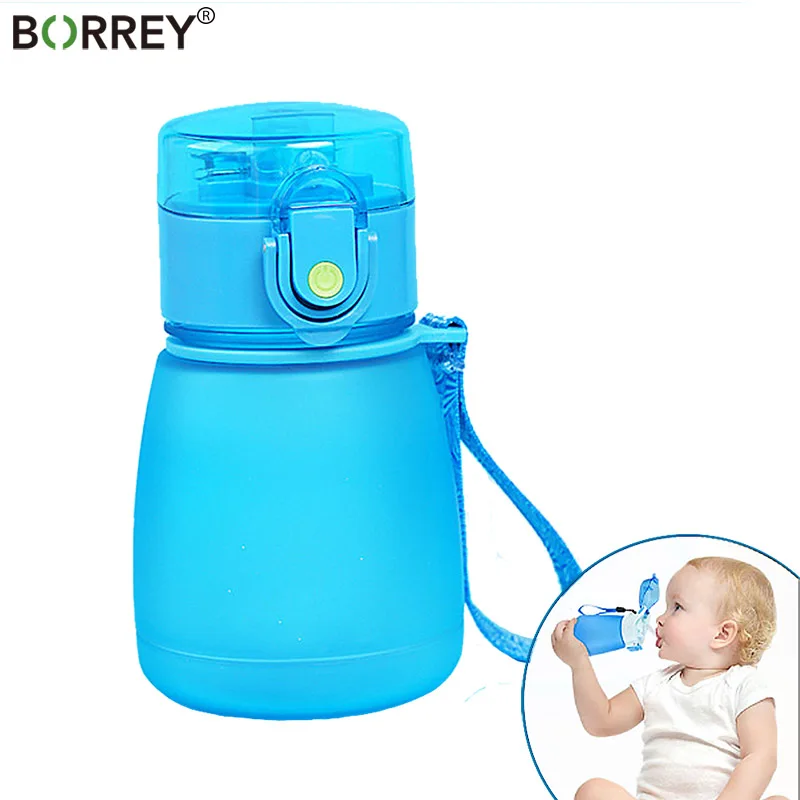 Пластиковая бутылка для воды BORREY 300 мл моя защита от утечки без бпа чайник с