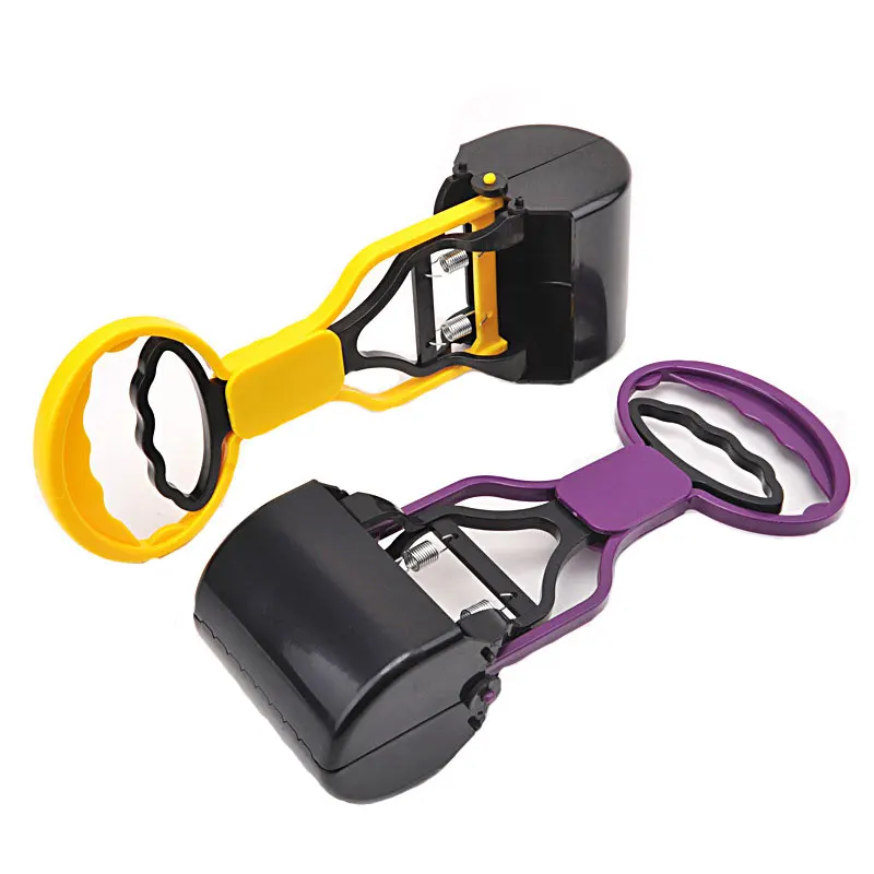 Ложки с длинной ручкой собака отходов Pooper Scooper полуют совок Палочки вверх Grabber