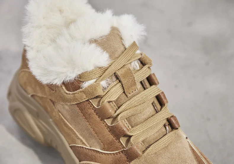 Zapatos mujer; Повседневная обувь; женские модные брендовые теплые кроссовки на платформе; chaussure; Сезон Зима; Новинка; женская обувь на меху; Цвет Черный