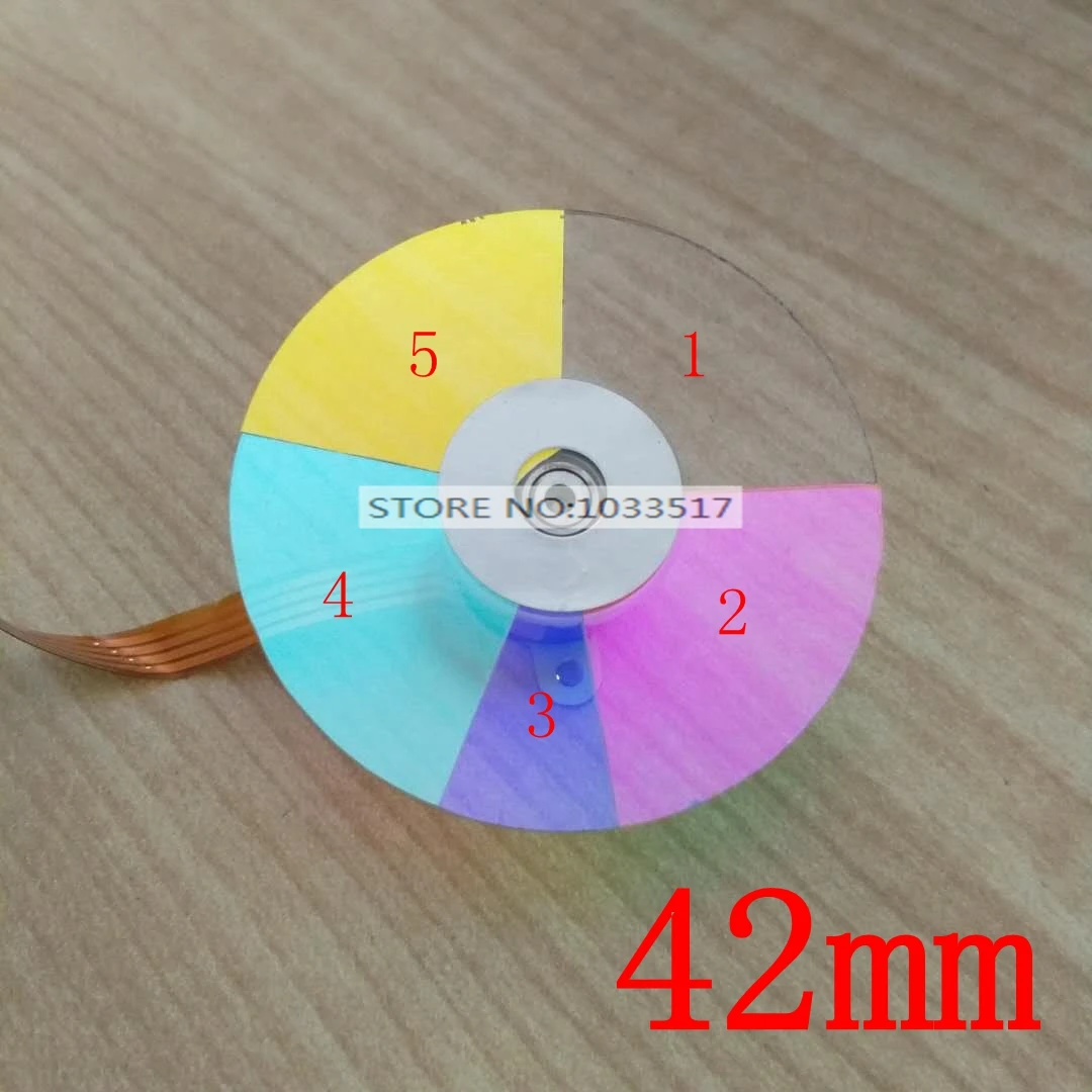 

New Original Projector Color Wheel for Mitsubishi Xd460u/xd480u/xd490u/xd435u/xd (5 Color 42mm)