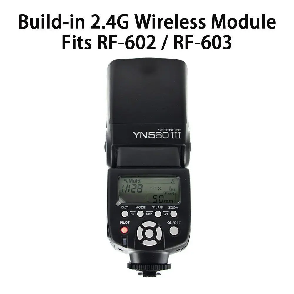 Беспроводная вспышка YONGNUO YN560 III YN 560 YN560III Вспышка Speedlite для цифровых зеркальных