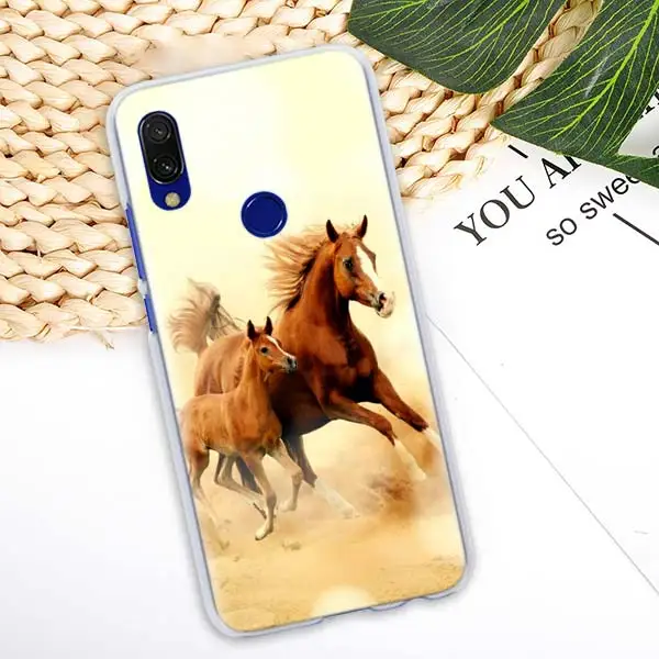 Чехол для бега лошадей для Xiaomi Redmi Note 7 Pro 7 6 5 Plus 5A 6A 4X S2 GO Pocophone F1 чехол для телефона Coque - Цвет: 11