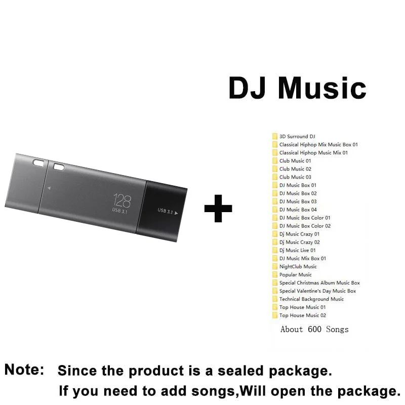 DB128 Plus DJ Samsung USB 3,1 флеш-накопитель 128 ГБ DUO Plus Скорость до 300 МБ/с. OTG usb Type C флеш-накопитель 128 ГБ для Chromebook& Macbook cle USB - Цвет: DB128 Plus DJ