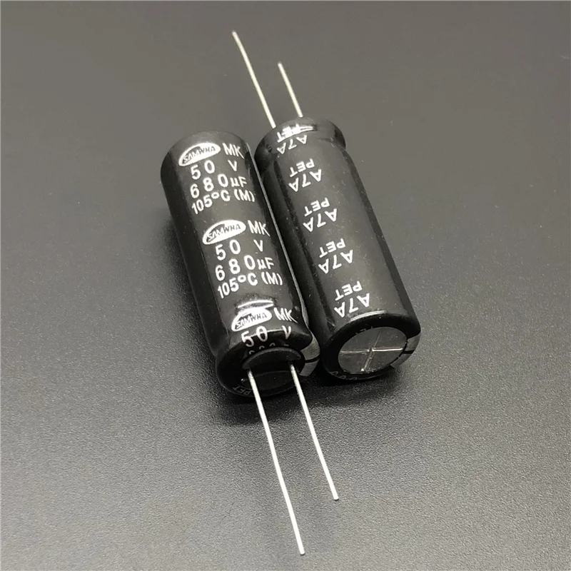 5 шт./50 шт. 680 мкФ 50В SAMWHA MK серия 12 5x35 мм 50V680uF высококачественный алюминиевый