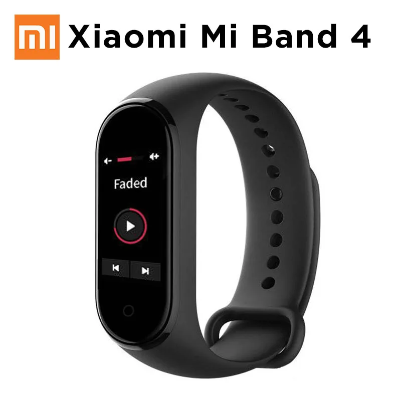 Xiaomi Mi Band 4 NFC Версия смарт-Браслет фитнес-браслет трекер-сна для сердечного ритма Smart Wtach 0,9" AMOLED экран Bluetooth 5,0