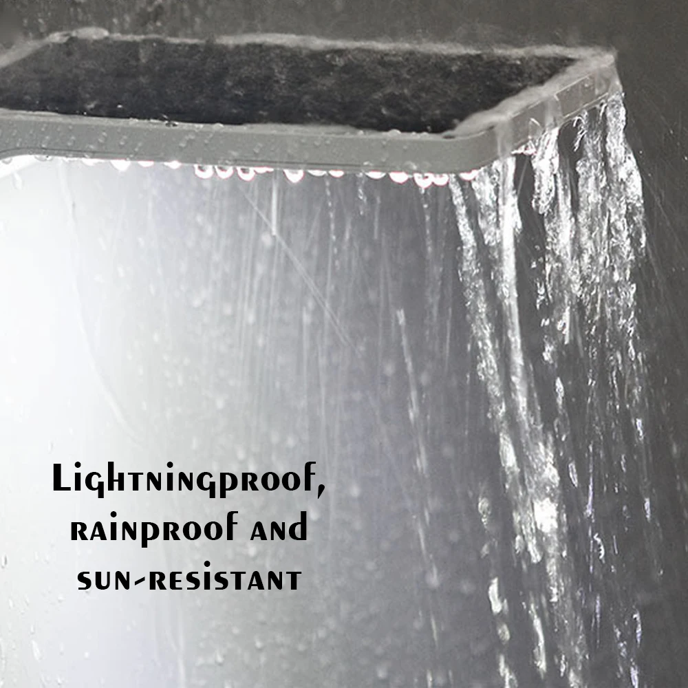 Настенный светильник на солнечной батарее светодиодный 48 светодиодов