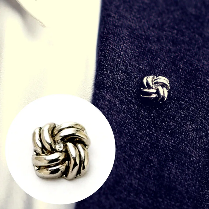 Классическая Металлическая Заколка Для лацканов мужской аксессуар для костюма